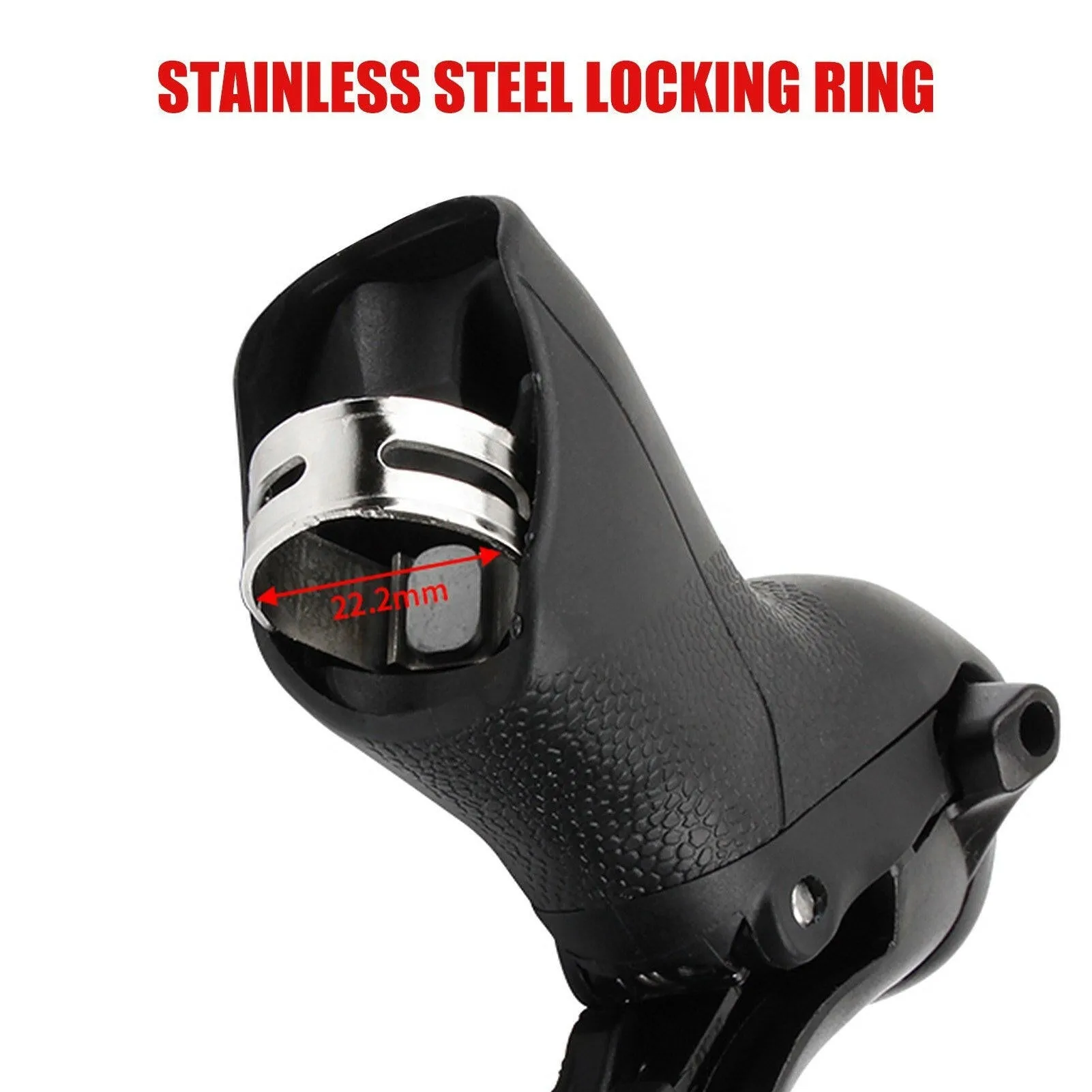 2 x 7/8/9/10 Speed Bicycle Shifter Cycling Road Bike Dual Control Shift Lever for 22.2mm Handlebar