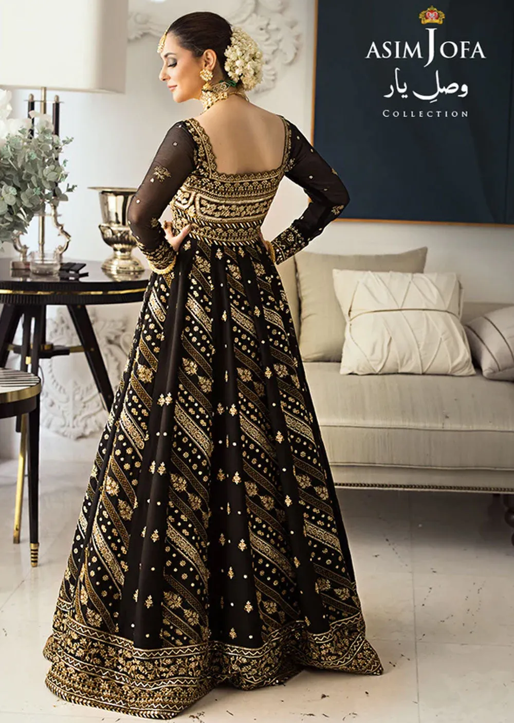 AJVY-01 - Unstitched - Asim Jofa Vasl e Yaar Collection 2023