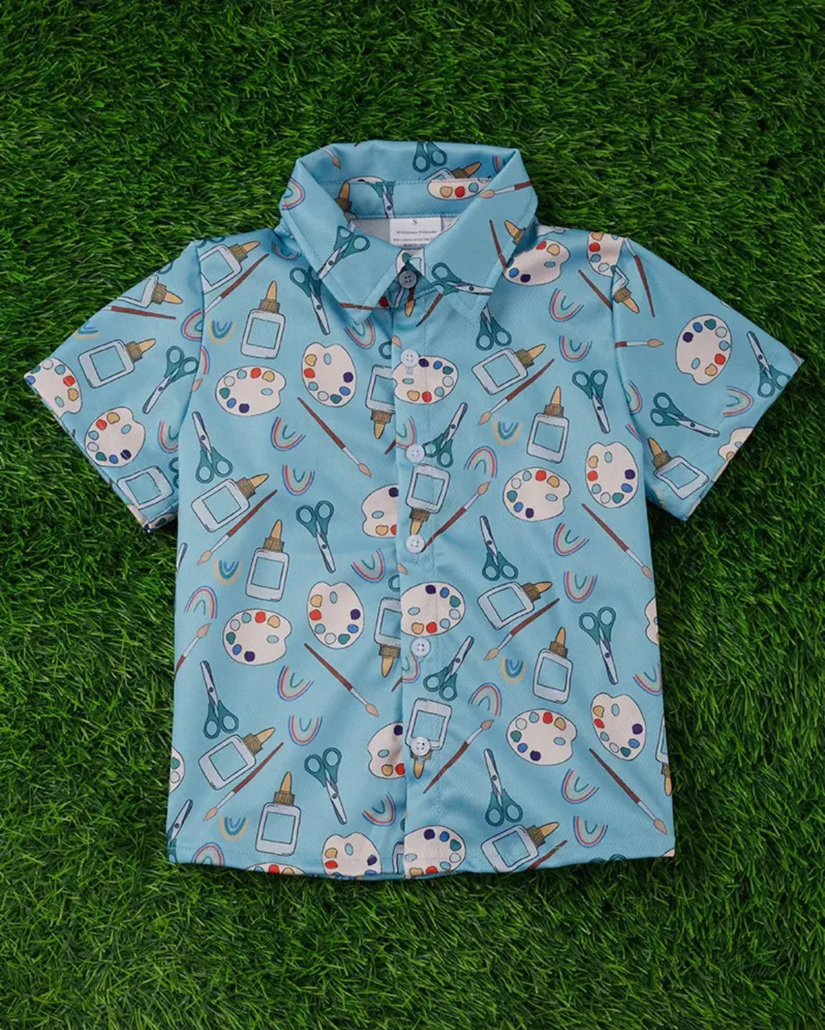 Art Class Button Up