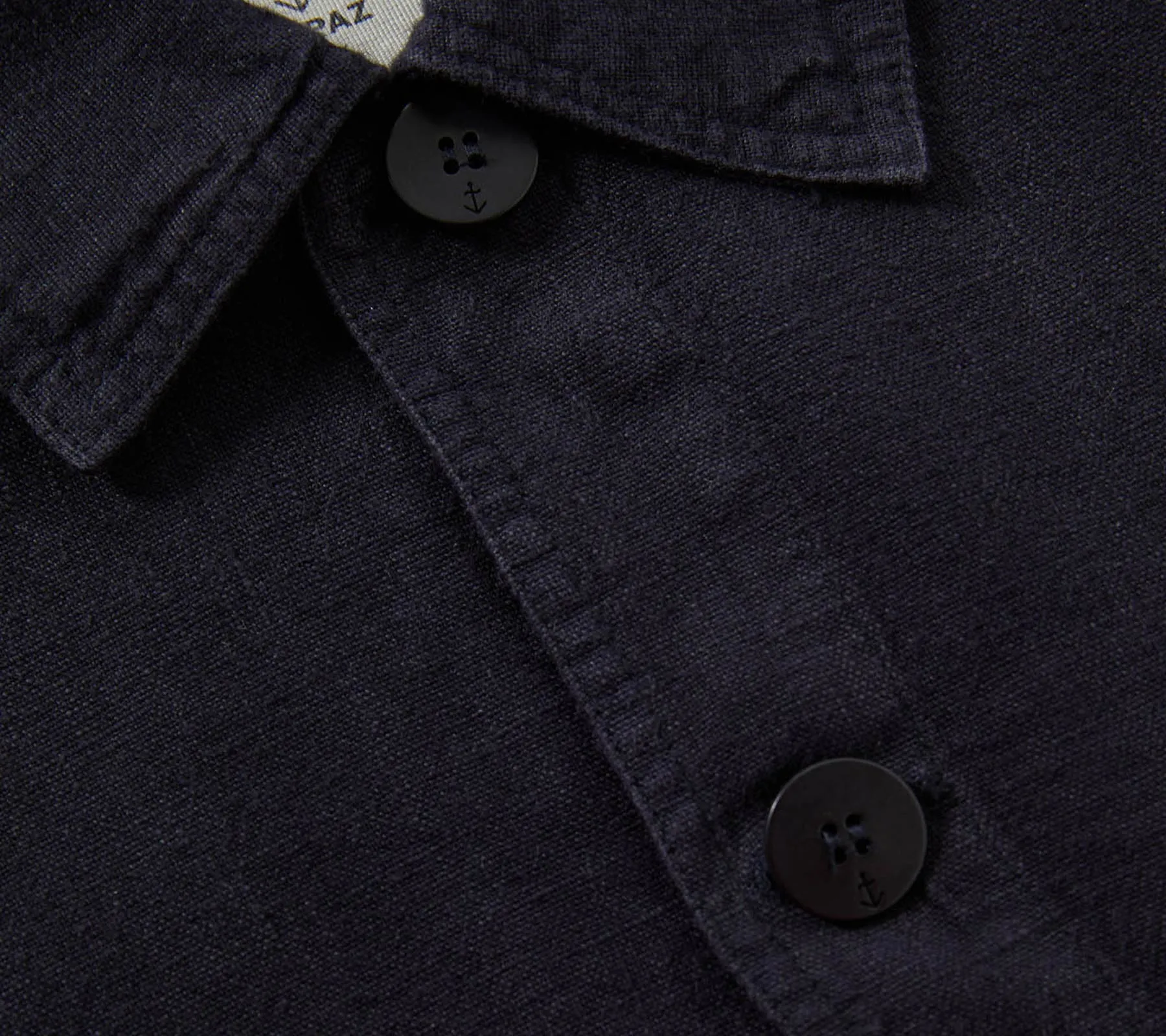 Baptista Linen Jacket | Dark Navy