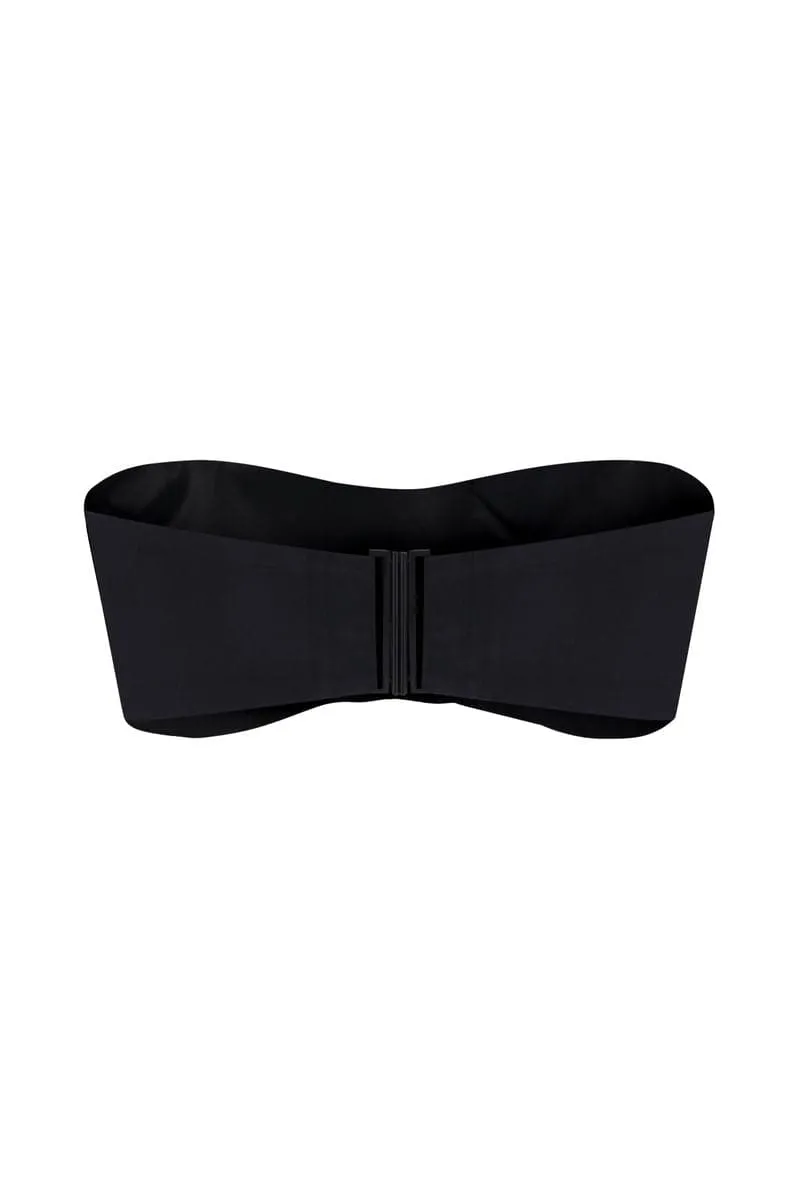 BLACK ETERNITY BANDEAU TOP