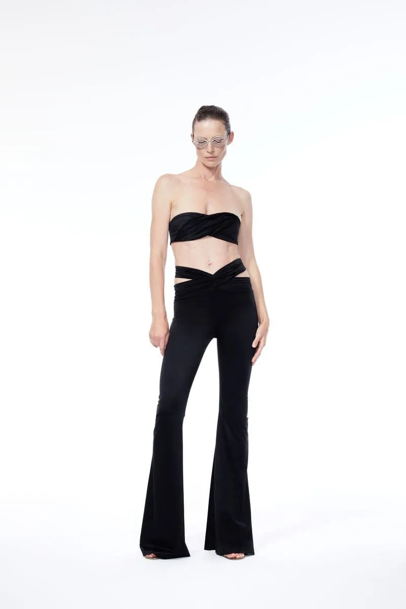 BLACK ETERNITY BANDEAU TOP