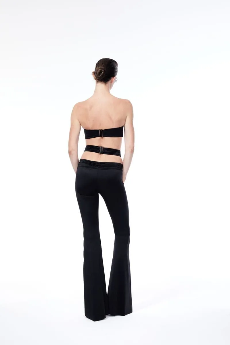 BLACK ETERNITY BANDEAU TOP