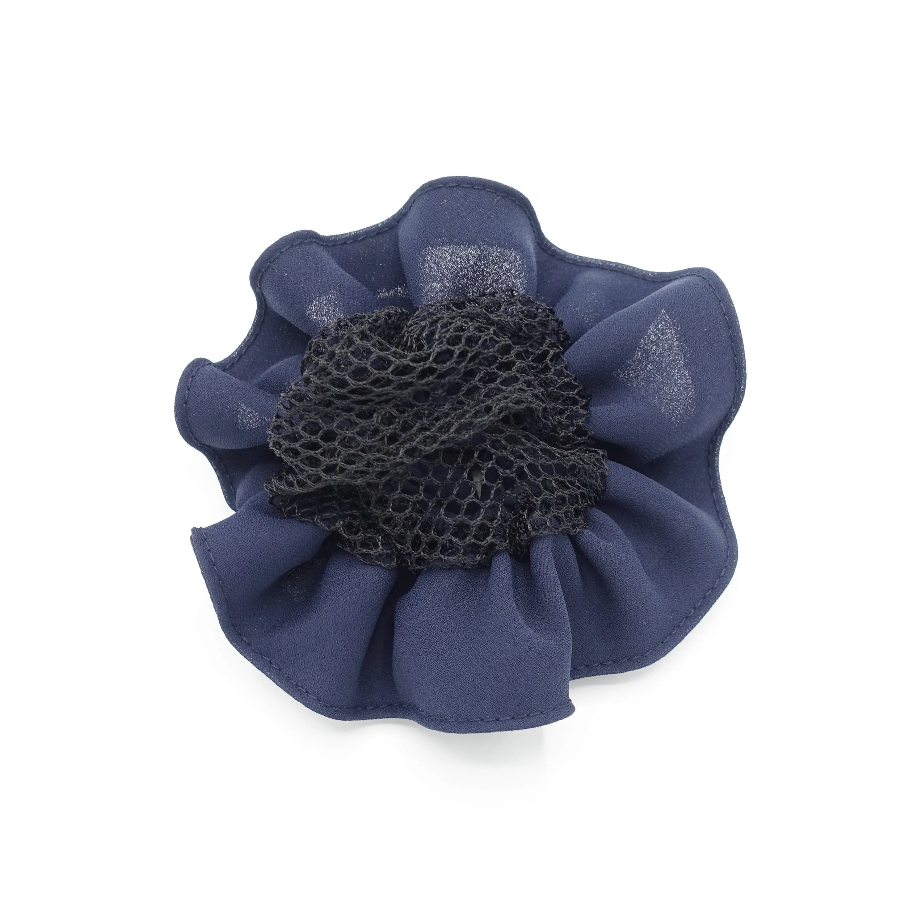 chiffon scrunchies snood net hair elastic tie scrunchy women hair accessories