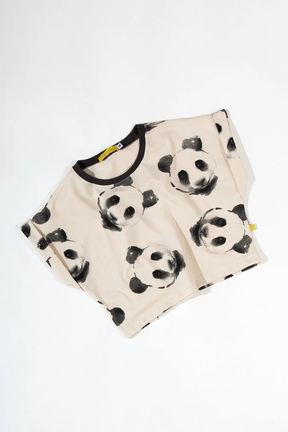Cropped Infantil Panda