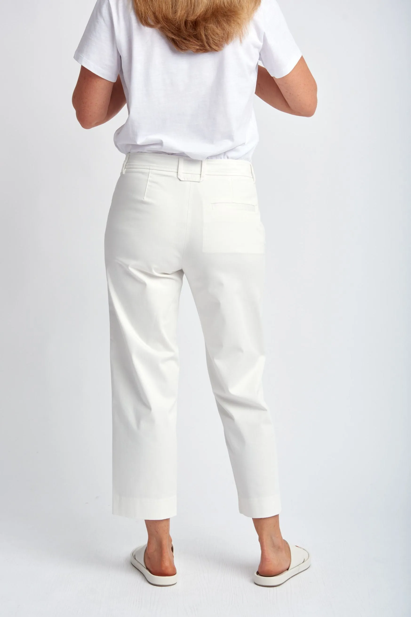 Cropped Pant White