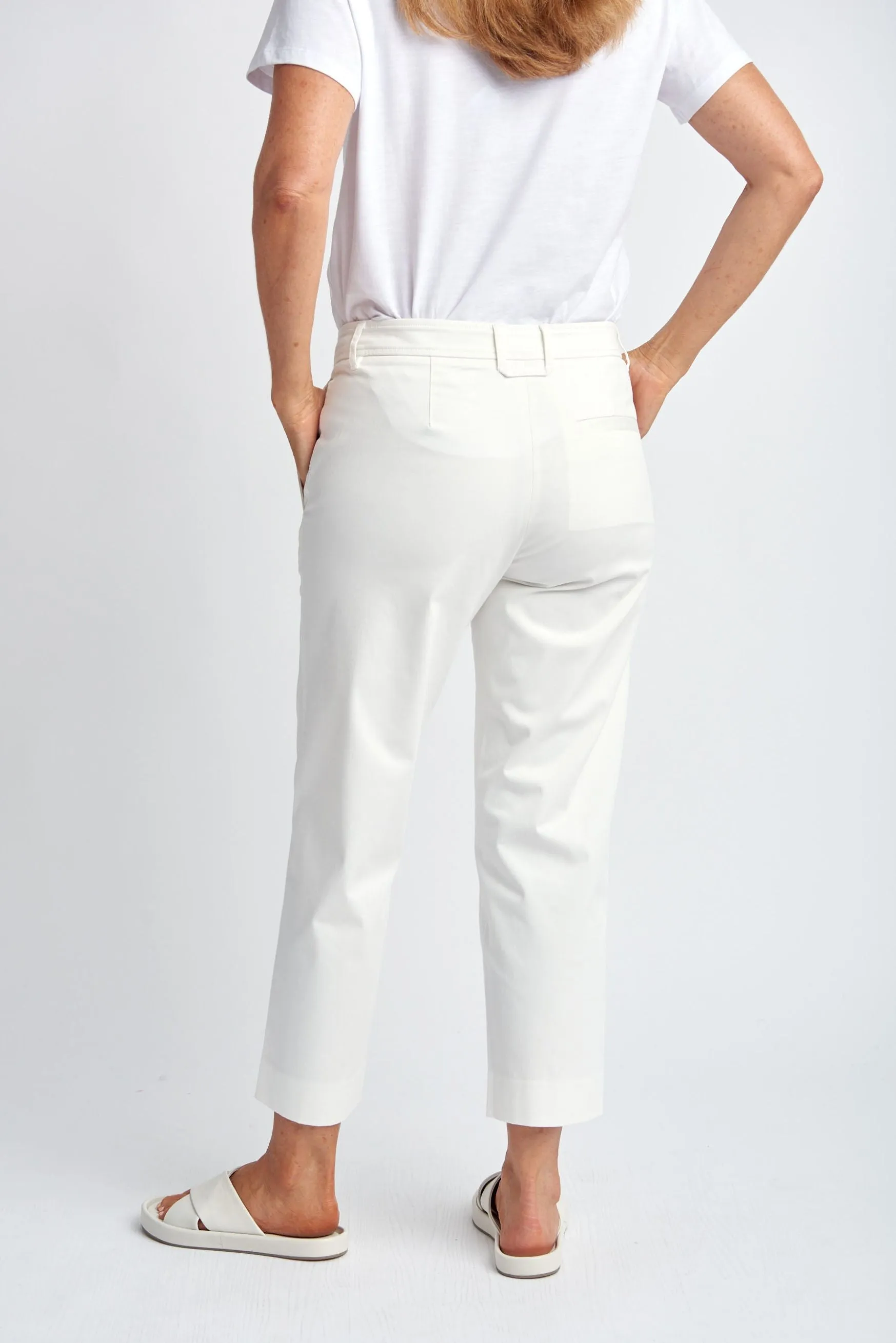 Cropped Pant White