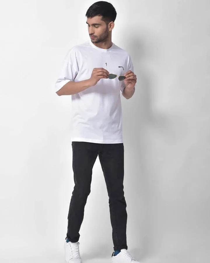 Dropshoulder Tee - White