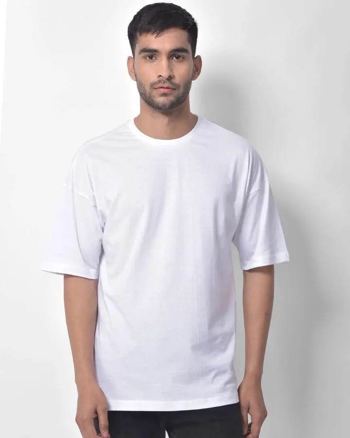 Dropshoulder Tee - White