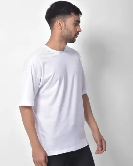 Dropshoulder Tee - White