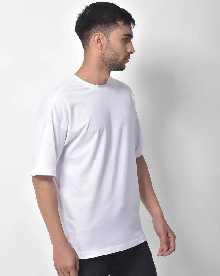 Dropshoulder Tee - White