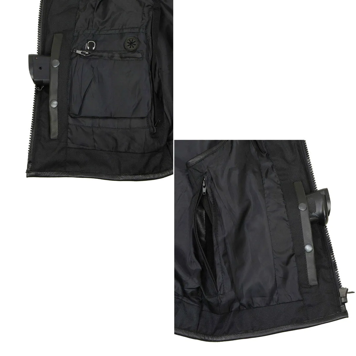 Milwaukee Leather MLL4501 Women's Bullet Proof Style Swat Rider