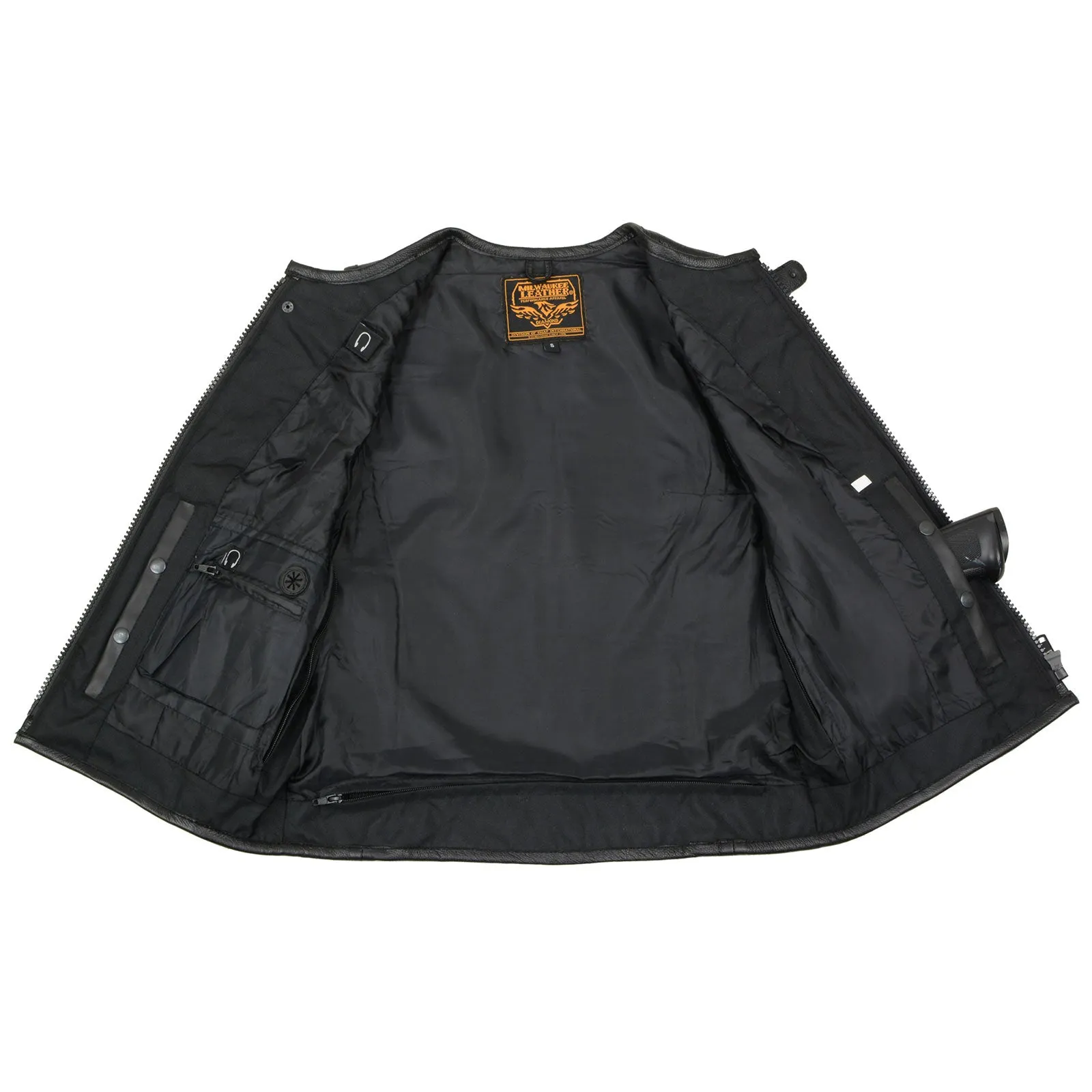 Milwaukee Leather MLL4501 Women's Bullet Proof Style Swat Rider