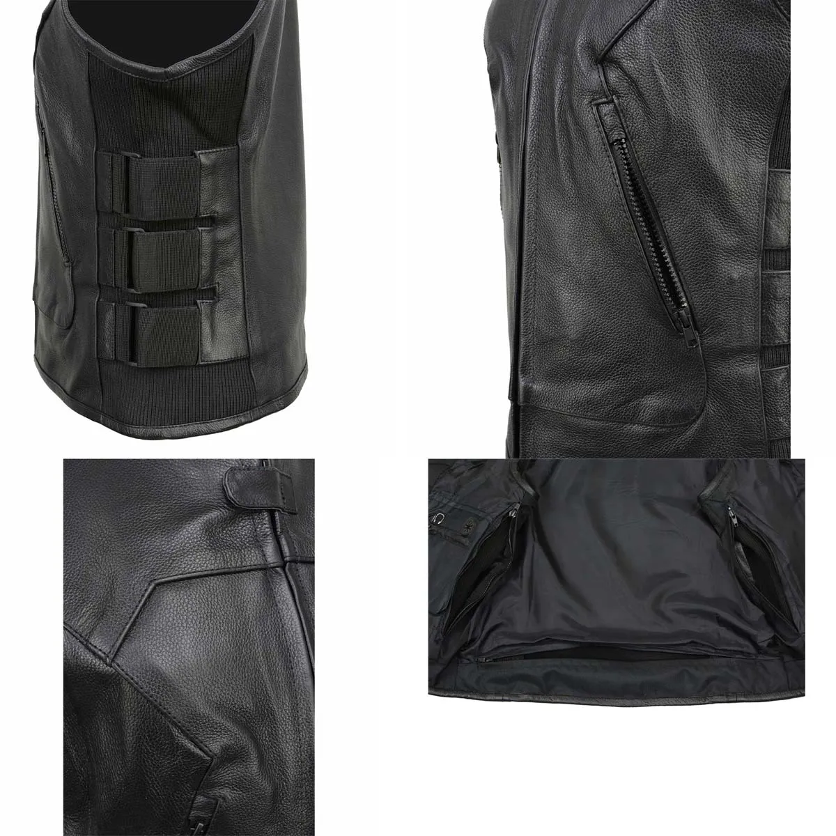 Milwaukee Leather MLL4501 Women's Bullet Proof Style Swat Rider