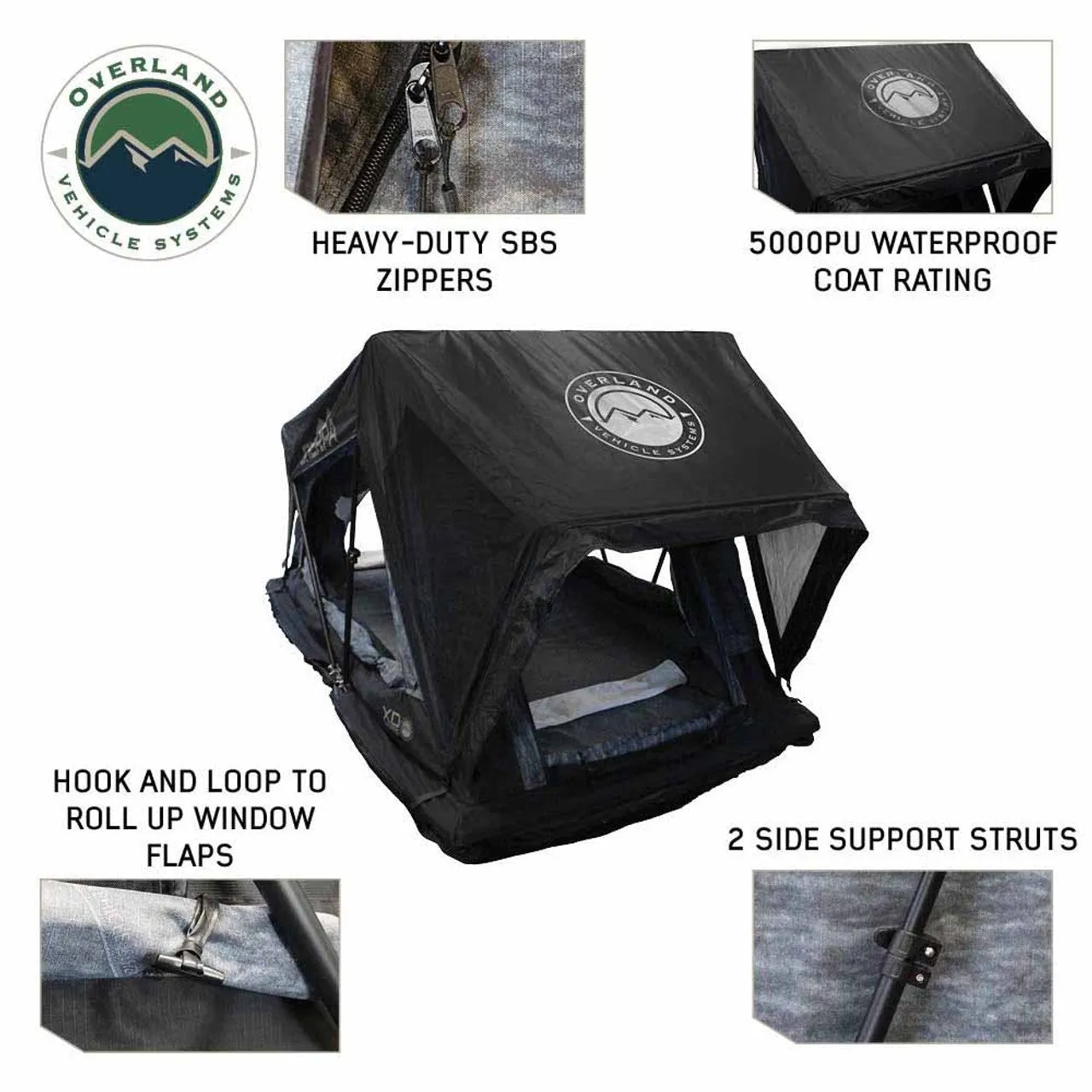 OVS XD Sherpa Hybrid 4 Season Rooftop Tent   Cold Weather Insulation - Recon Recovery