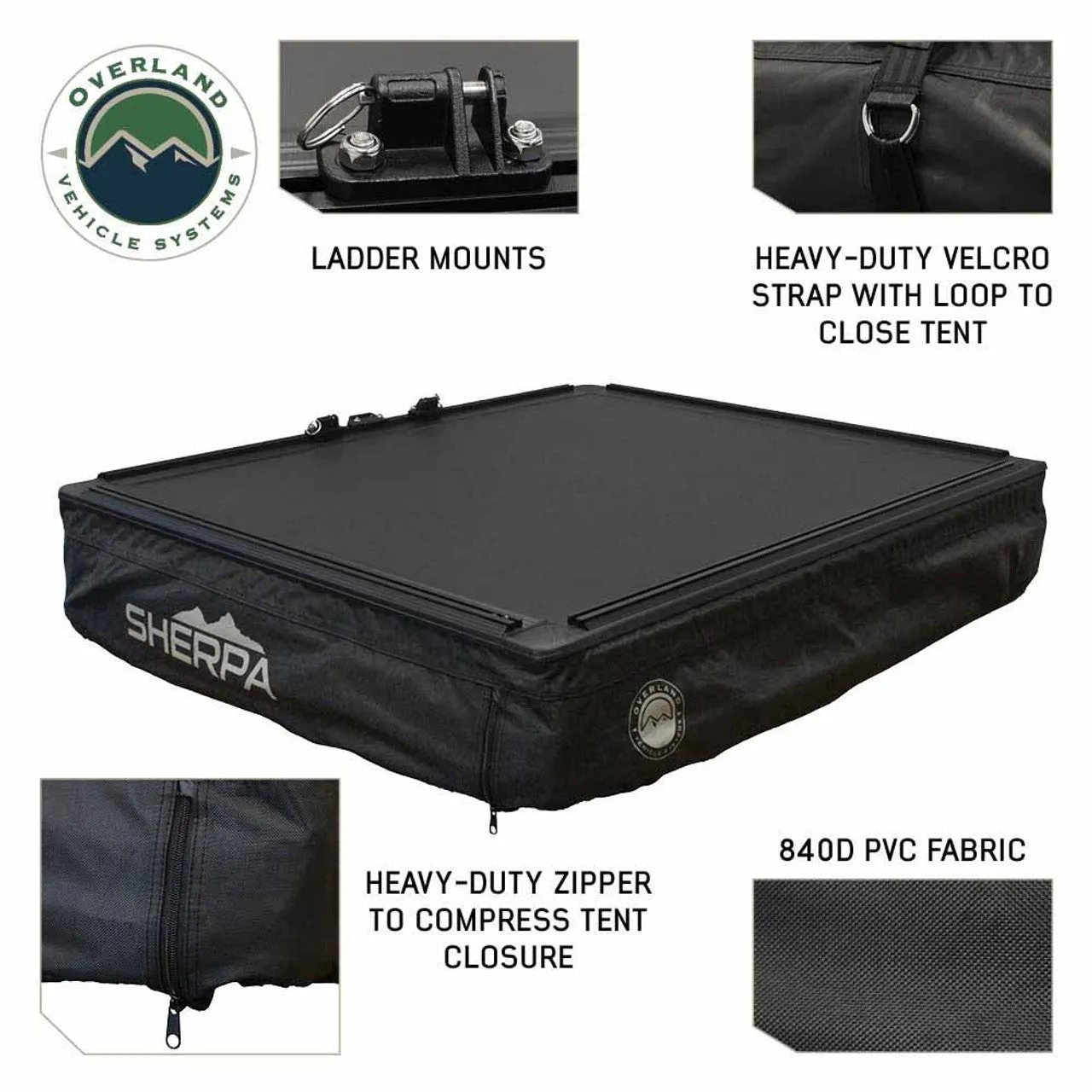 OVS XD Sherpa Hybrid 4 Season Rooftop Tent   Cold Weather Insulation - Recon Recovery
