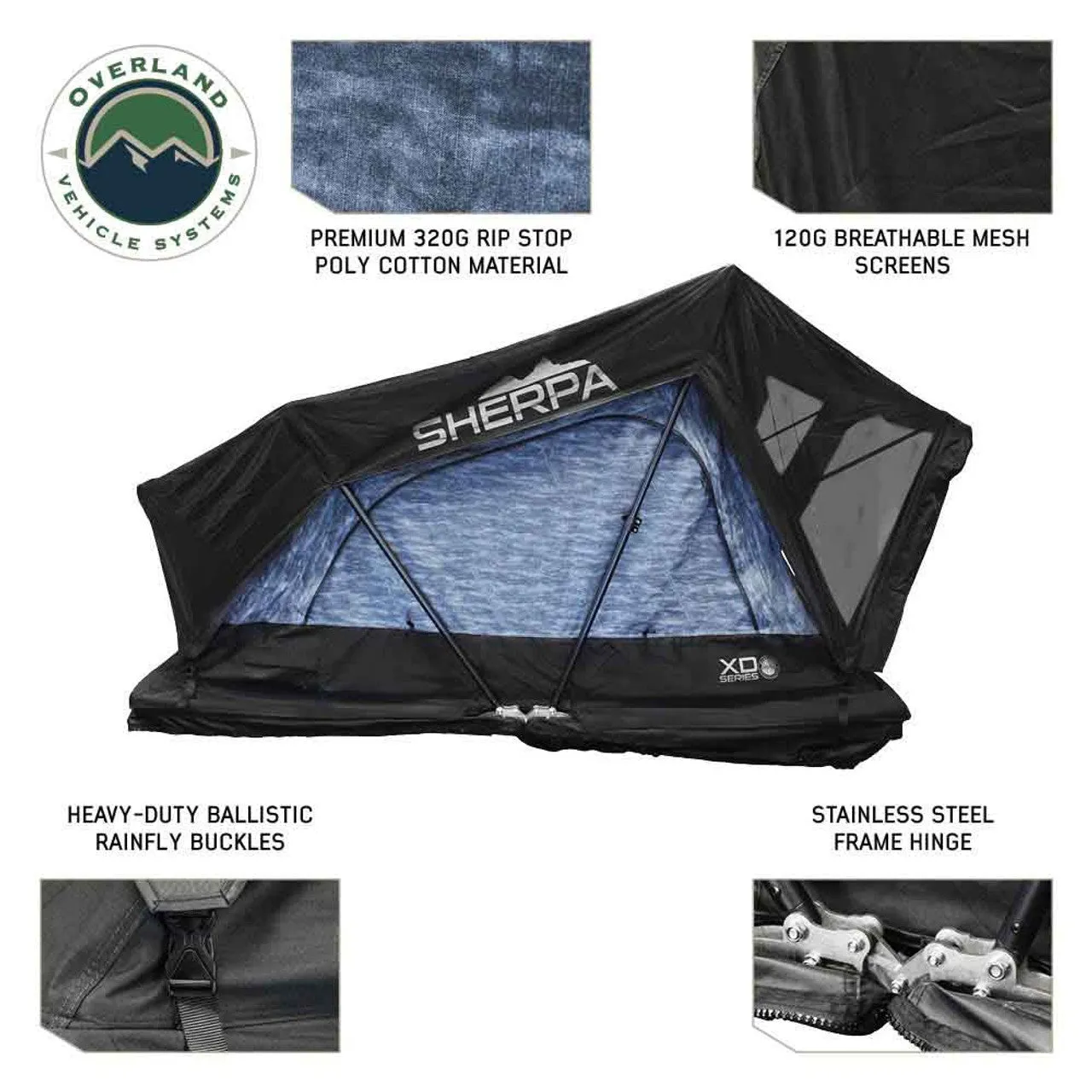 OVS XD Sherpa Hybrid 4 Season Rooftop Tent   Cold Weather Insulation - Recon Recovery