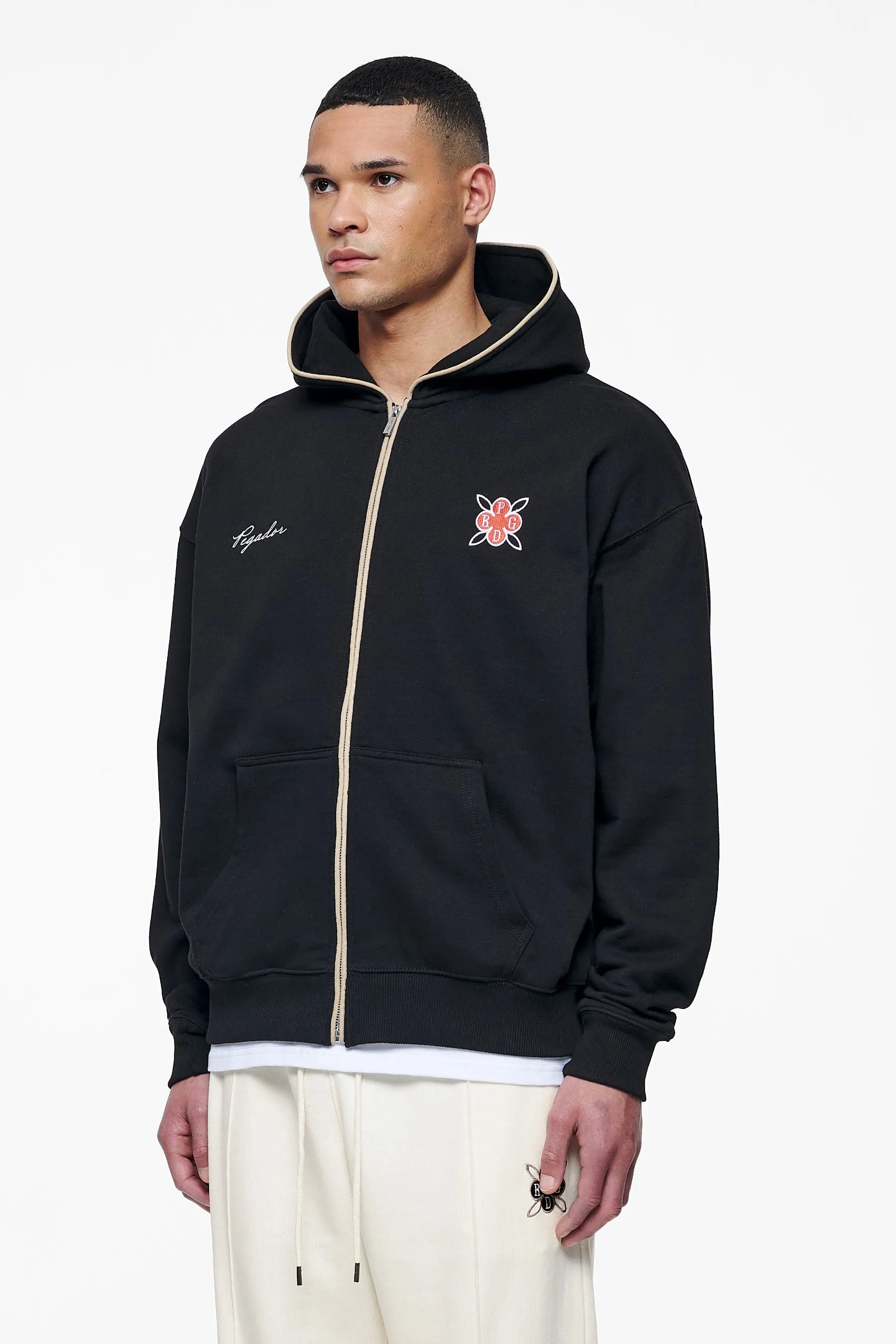 Riggs Oversized Sweat Jacket Black