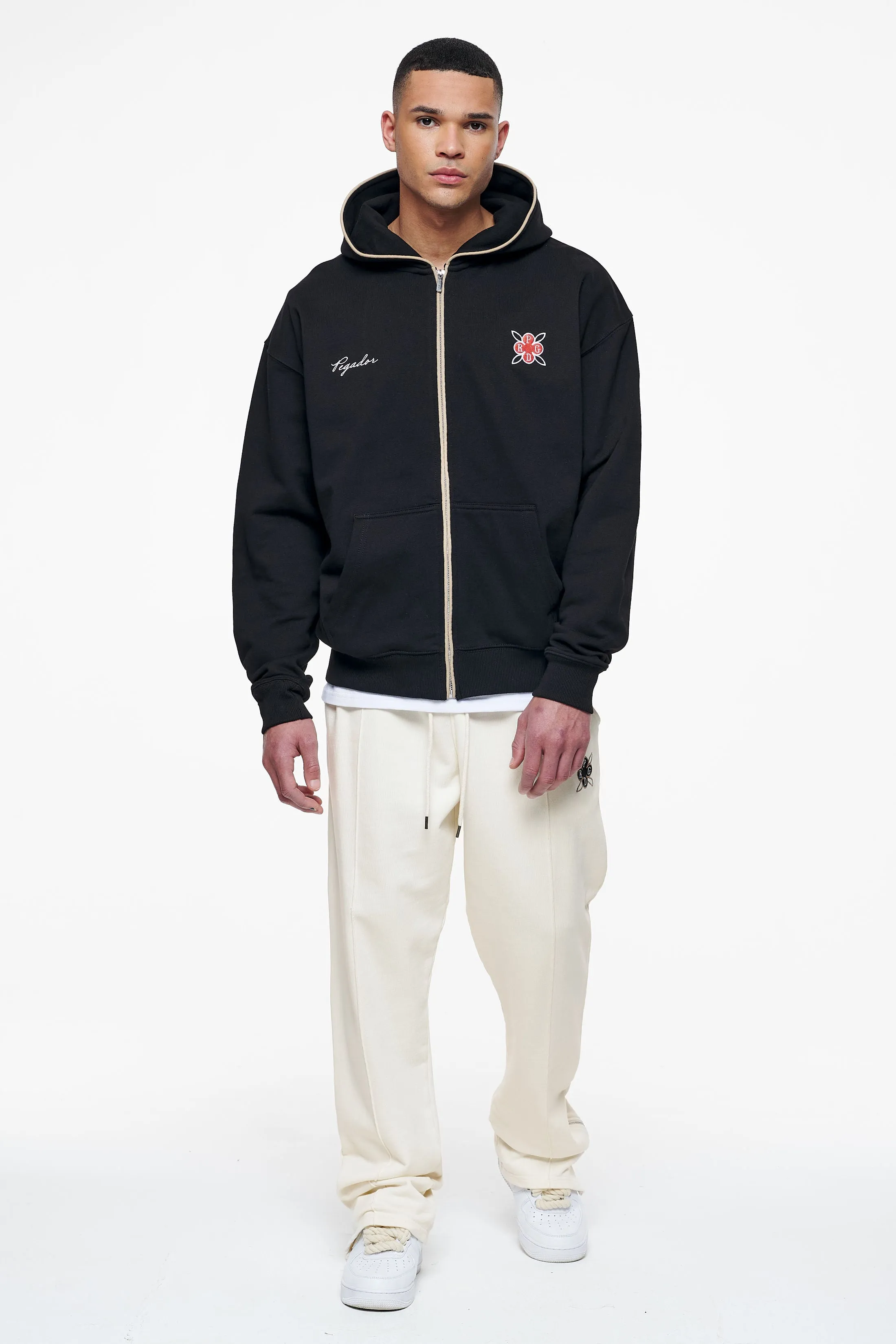 Riggs Oversized Sweat Jacket Black