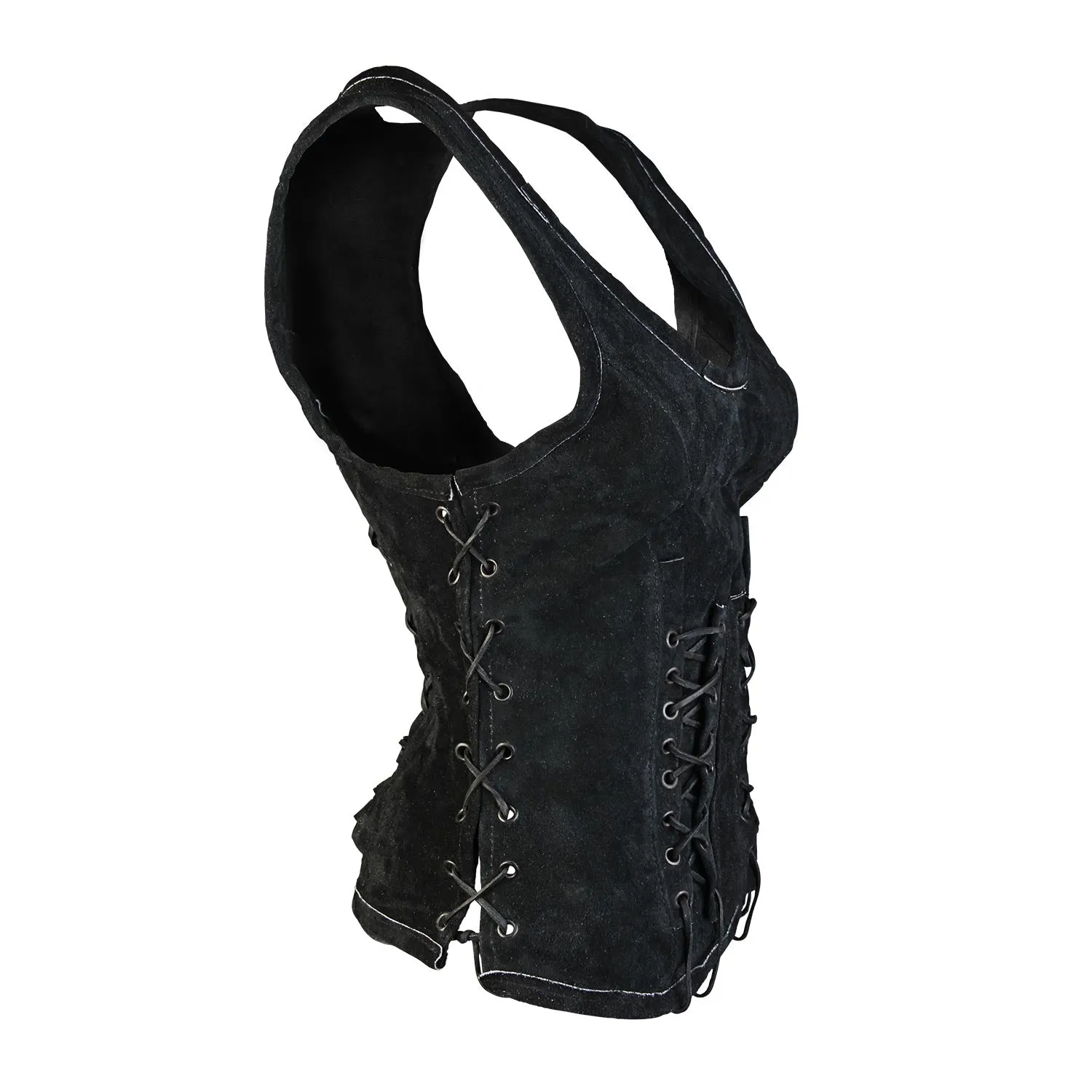 Sarina leather bodice