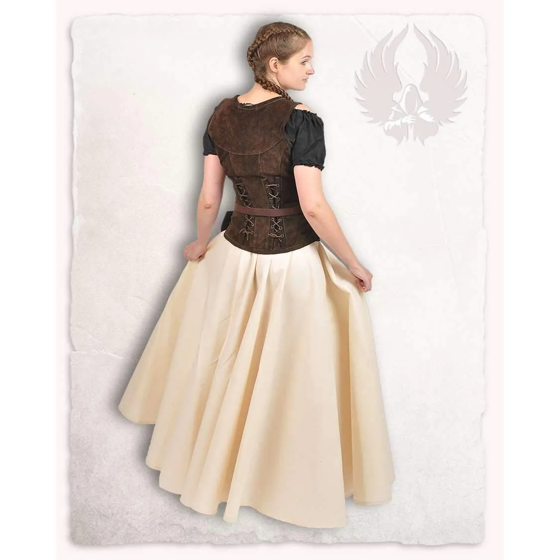 Sarina leather bodice