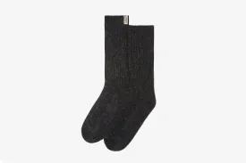 Skye Pure Cashmere Socks - Charcoal