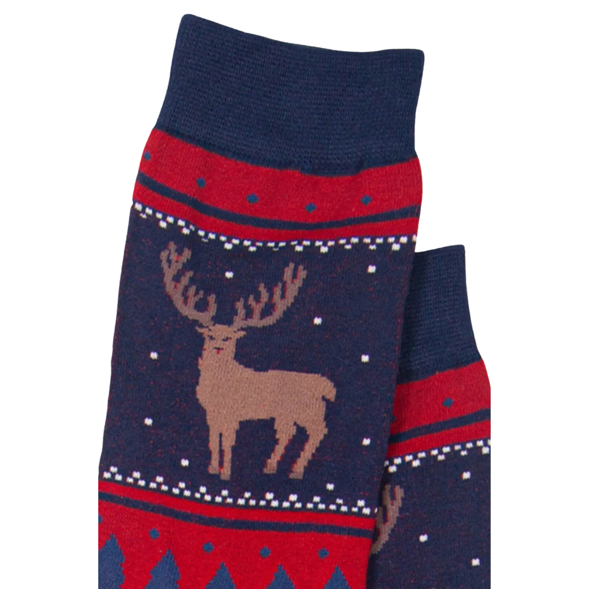 Socks -  Fair Isle & Stag