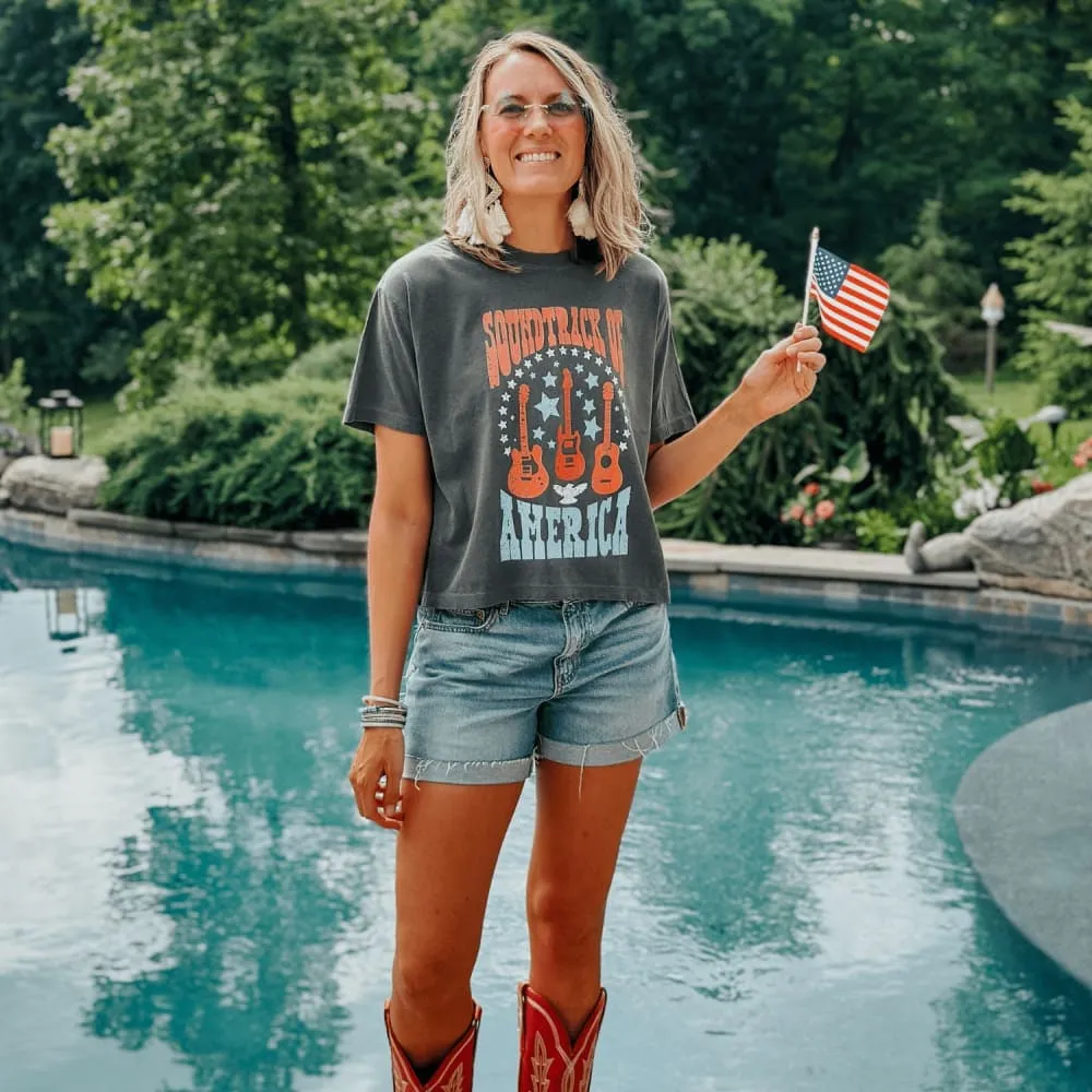 Soundtrack of America Cropped Tee