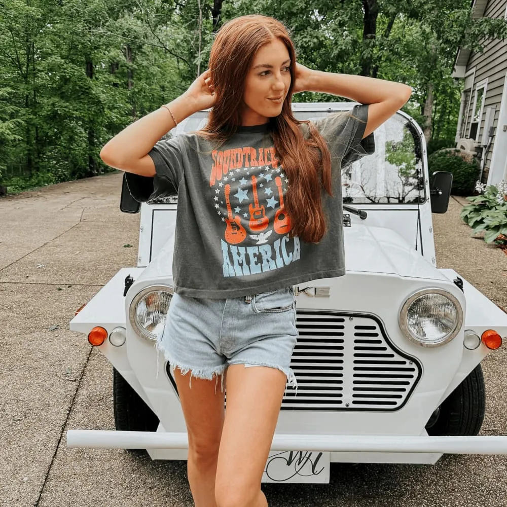 Soundtrack of America Cropped Tee