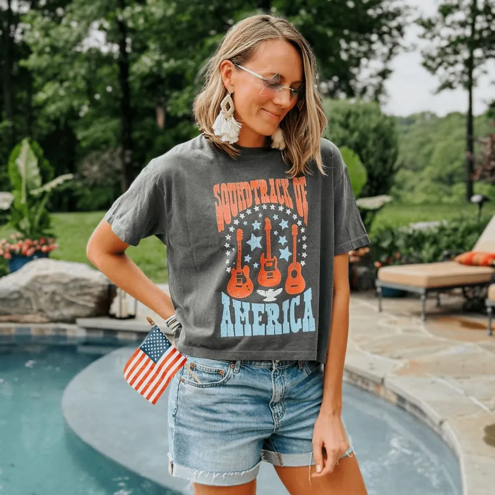 Soundtrack of America Cropped Tee