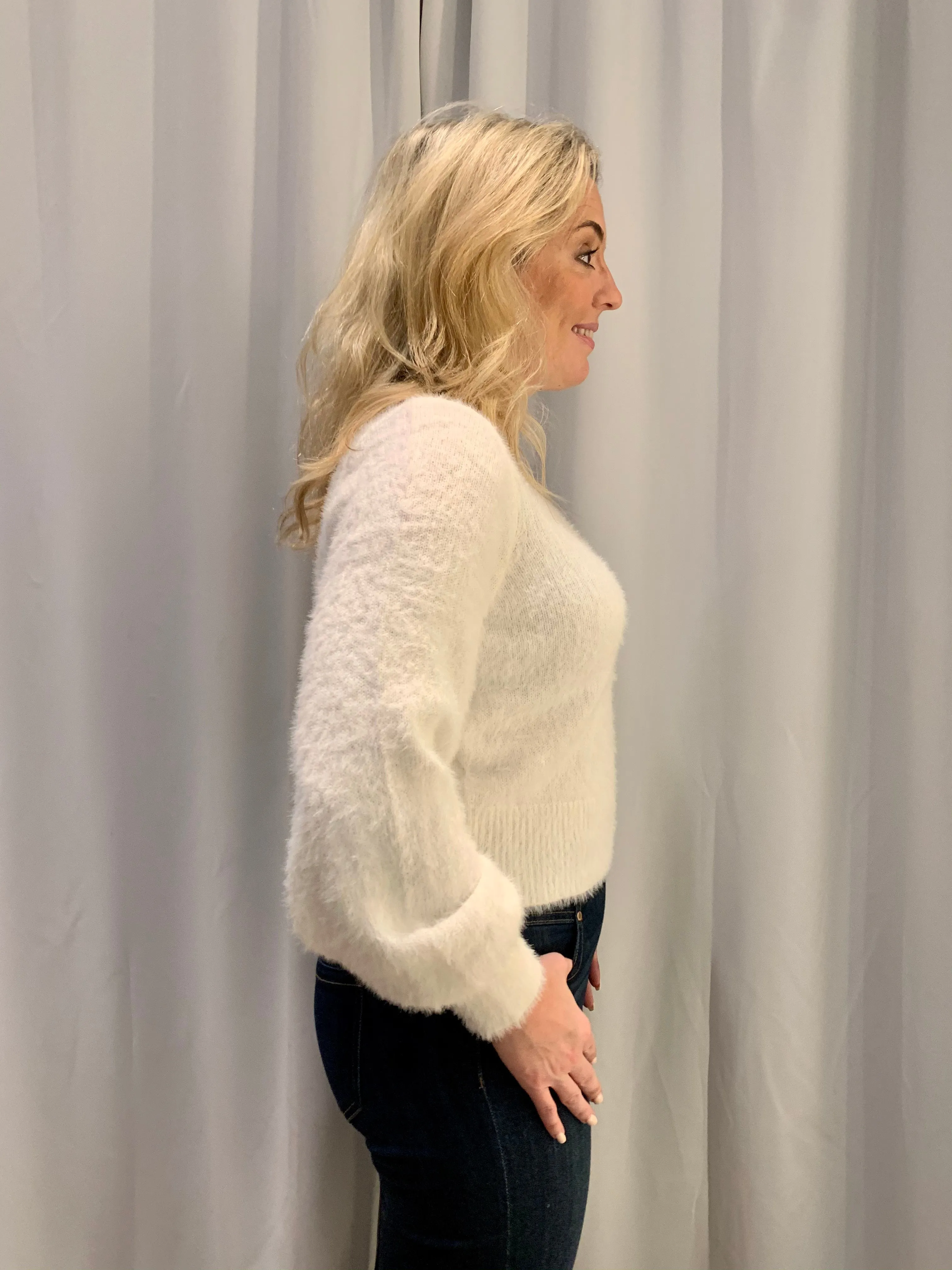 Winter White Sweater